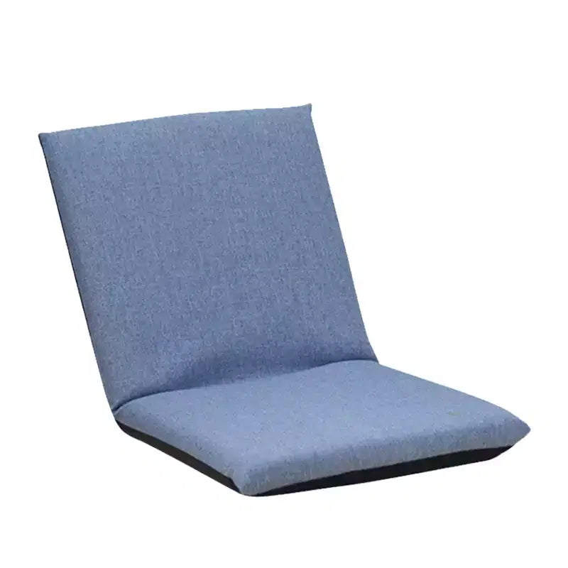 Adjustable Collapsible Floor Chair, Removable Washable Cover, Comfortable Cotton Lounge Sofa, for Reading, Gaming, Home Office