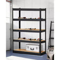 5-Tier Heavy Duty Garage Shelving Unit, Adjustable Metal Storage Rack, 3000 lbs Capacity Utility Shelves for Garage, Basement, Warehouse