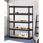 5-Tier Heavy Duty Garage Shelving Unit, Adjustable Metal Storage Rack, 3000 lbs Capacity Utility Shelves for Garage, Basement, Warehouse
