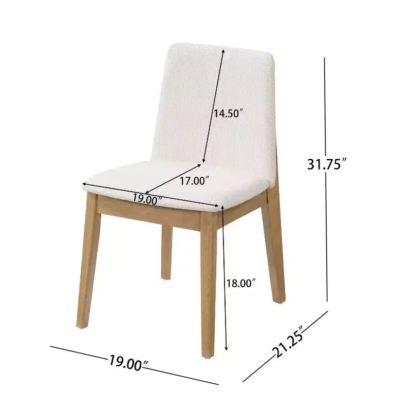 Juego de comedor rectangular de 5 piezas tapizado en gris para 4 personas
