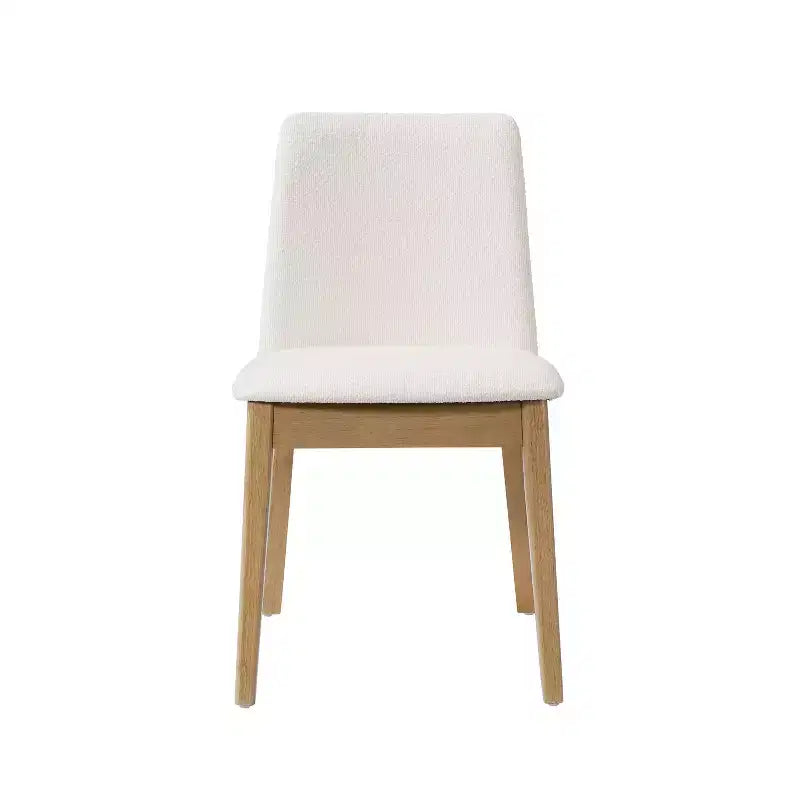 Juego de comedor rectangular de 5 piezas tapizado en gris para 4 personas