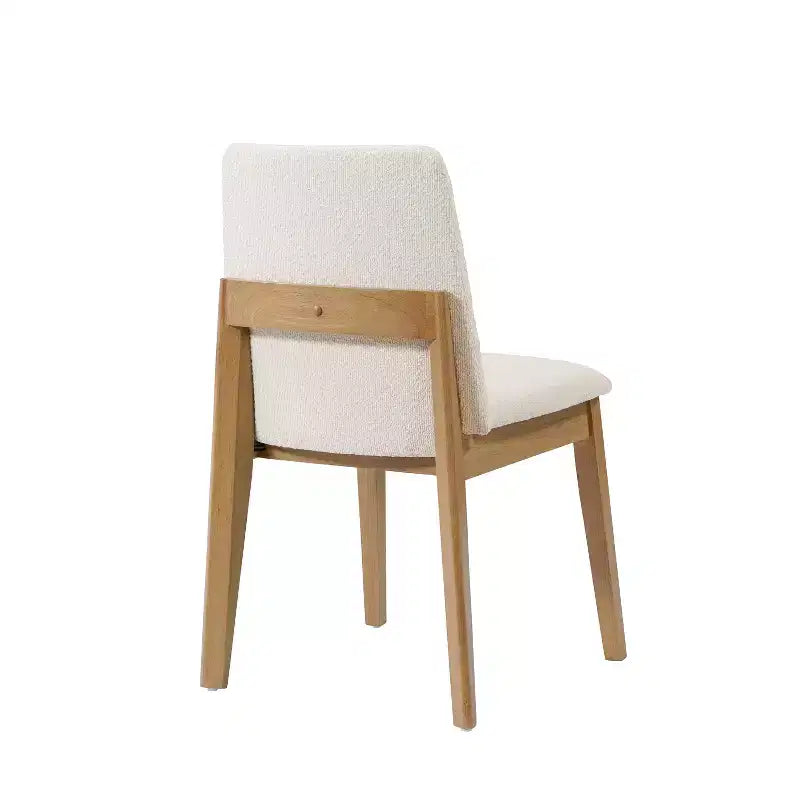 Juego de comedor rectangular de 5 piezas tapizado en gris para 4 personas