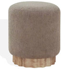 Nikolas Round Boucle Ottoman - SFV4862 - Safavieh Couture