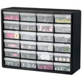 Akro-Mils 24 Drawer Plastic Storage Organizer Cabinet for Garage Use, Black