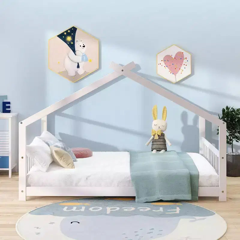 Estructura de cama White House, tamaño matrimonial, 1 persona