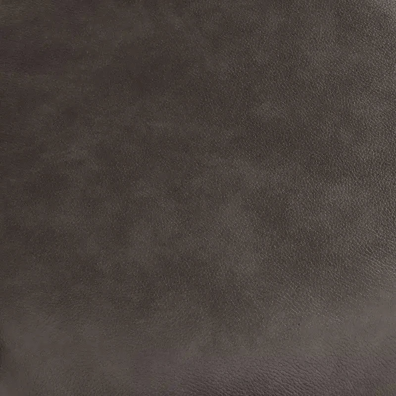 Taburete giratorio de altura de encimera, gris humo, piel sintética, 1 asiento