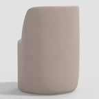Silla de comedor sin brazos de terciopelo negro/perla/blanco/oliva/cacao, asientos para 1
