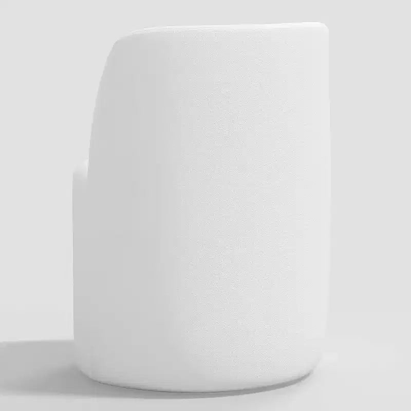 Silla de comedor sin brazos de terciopelo negro/perla/blanco/oliva/cacao, asientos para 1